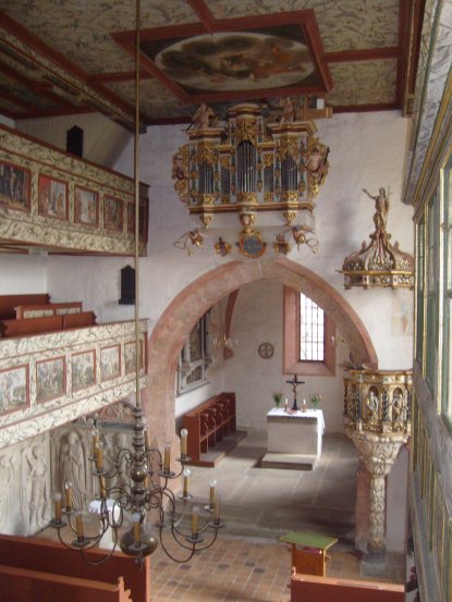 Schwalbennest-Orgel  (1721)
